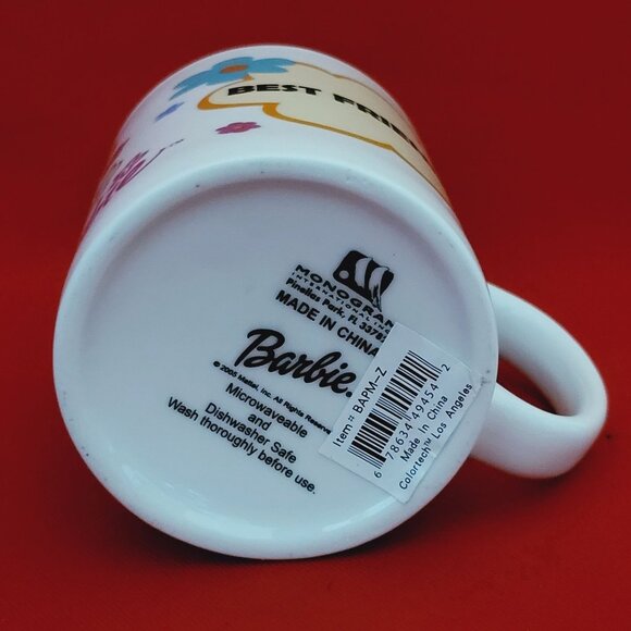 Barbie Mattel Coffee Mug Tea Cup 2005 - Picture 6 of 10